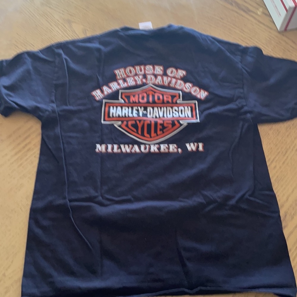 Harley Davidson Men’s T-Shirt Pre Owned - Picture 4 of 6